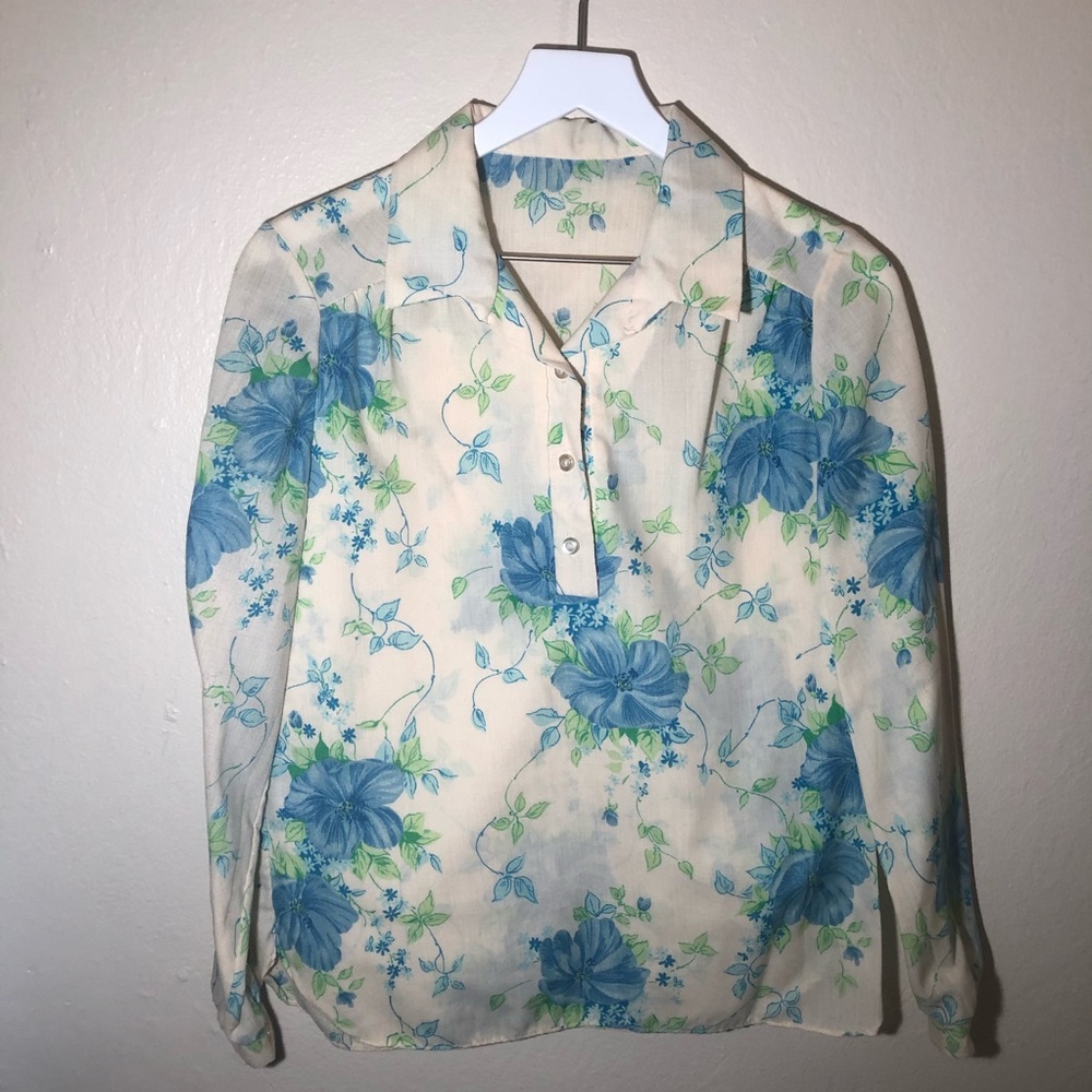 Vintage Flora Blousse